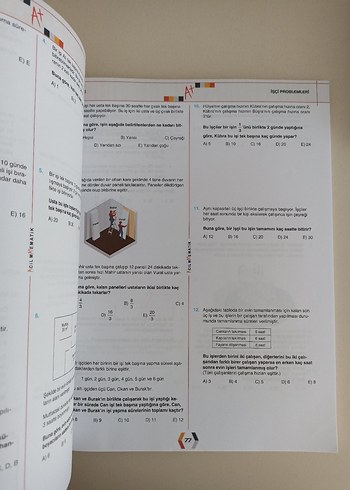 Beden Acil Matematik Problemler Konu Özetli Test Kitabı