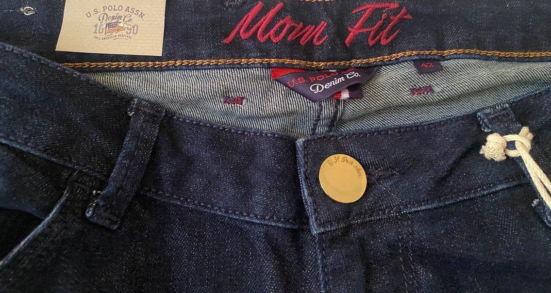 Koyu Lacivert Denim Jean — görsel 4/5