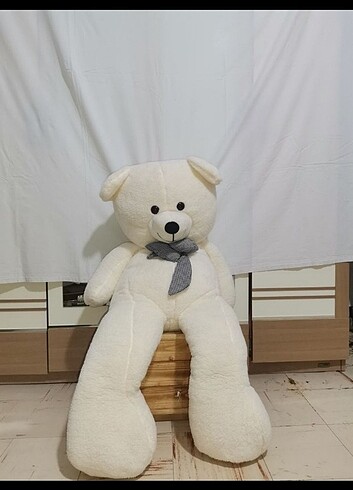 Sevimli Beyaz Peluş Ayı 
