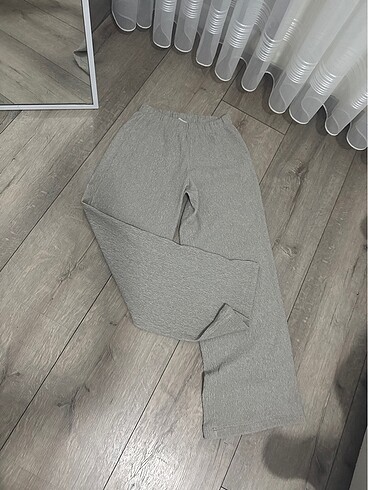 bol paça keten pantolon