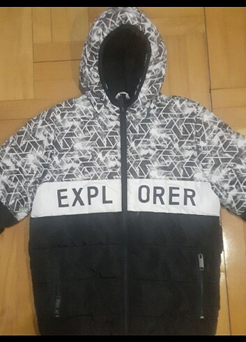 12-13 Yaş Beden Erkek Çocuk Mont