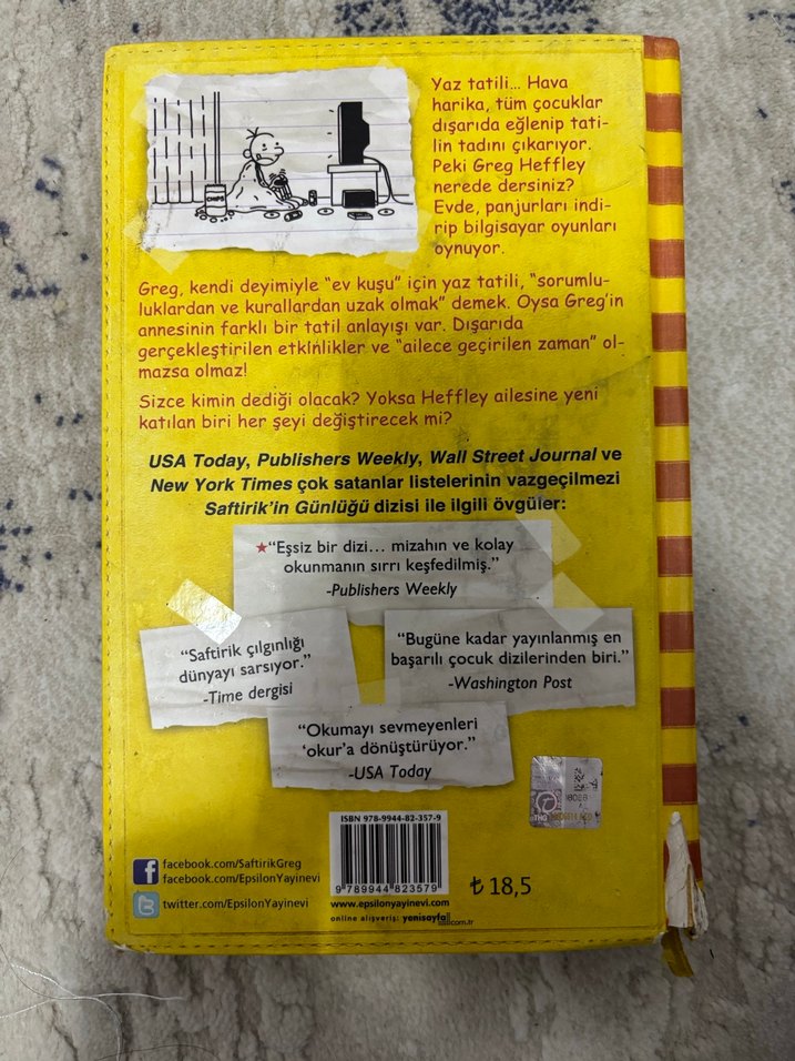 Saftirik Greg'in Günlüğü - İşte Şimdi Yandık! - Görsel 2