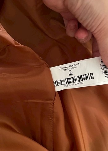 Kadın Camel blazer - Görsel 4