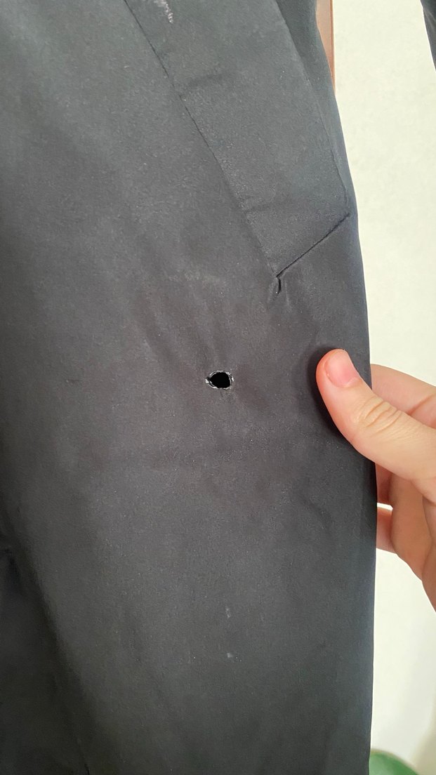 Siyah Uzun Kürklü Kadın Ceket - Görsel 2