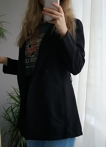 36 Beden siyah Renk Blazer Ceket