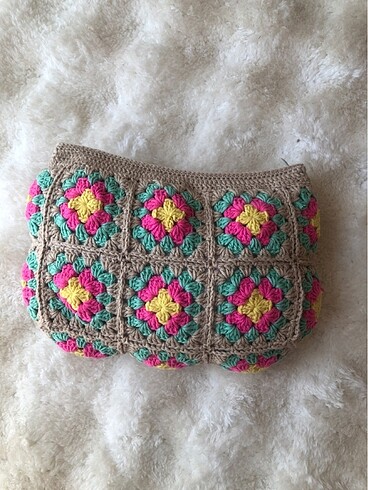  Beden ten rengi Renk Motif clutch çanta