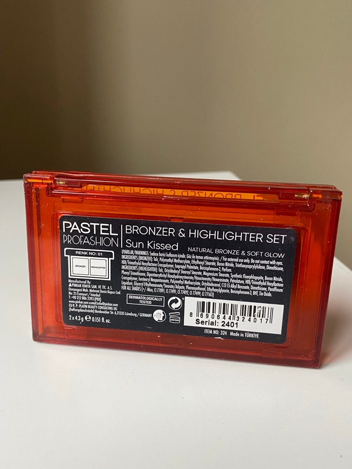 PASTEL BRONZER & HIGHLIGHTER SET NO:1 - Görsel 2