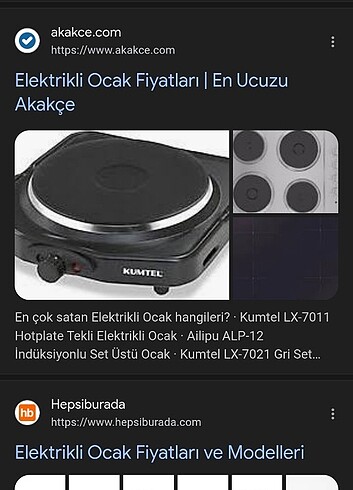 Elektrikli ocak 
