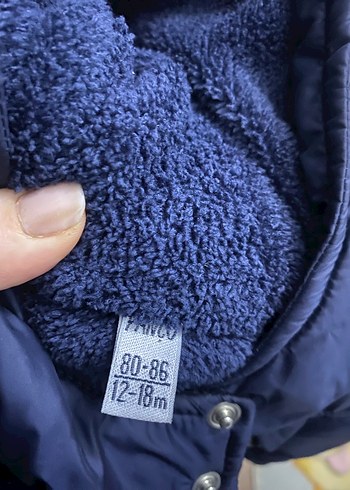 Lacivert Erkek Bebek kar Polar Tulumu - Görsel 2