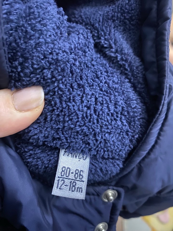 Lacivert Erkek Bebek kar Polar Tulumu - Görsel 2