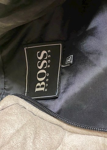 Erkek  Gri Kapüşonlu Uzun Kışlık Mont - Görsel 3