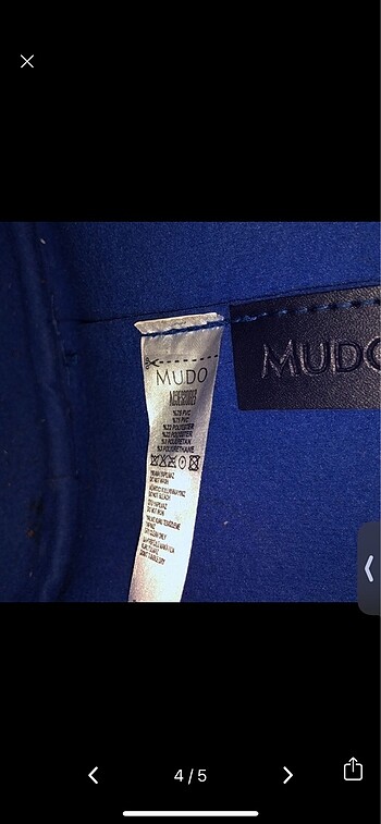 Mudo Mudo askılı bucket çanta
