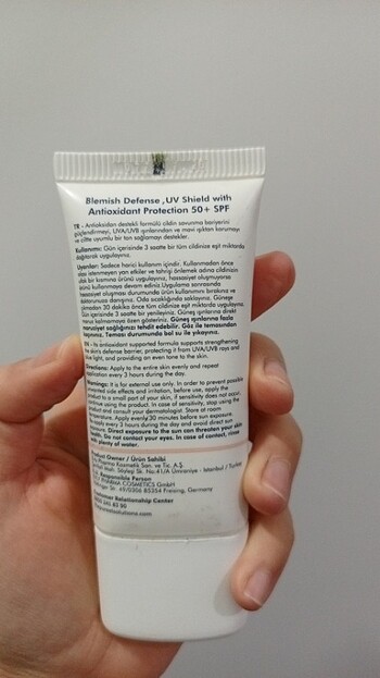 The Ordinary The purest renkli güneş kremi 50spf+