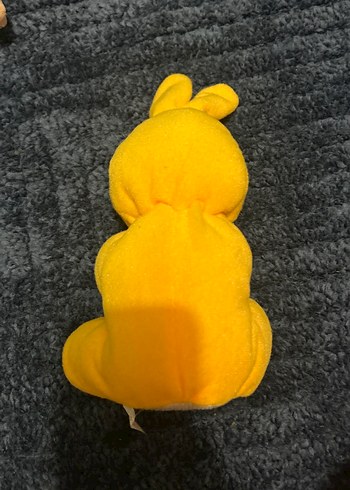 Renkli Sarı Tavşan Peluş Oyuncak - Görsel 2