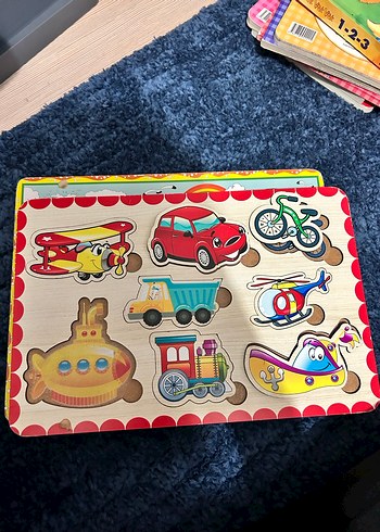 Renkli Deniz Canlıları Ahşap Eğitici Puzzle - Görsel 3