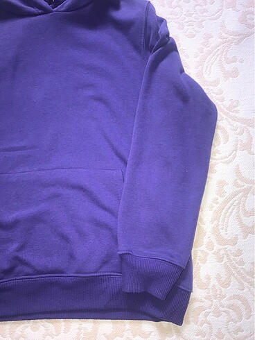 l Beden mor Renk Oversize sweatshirt