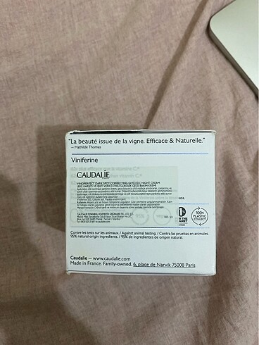  Beden caudalie vinoperfect gece kremi