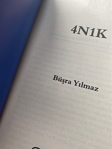  4N1K -Büşra Yılmaz