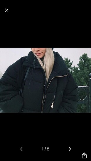 Bershka mont
