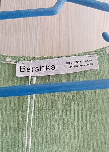 Bershka çiçekli elbise - Görsel 5