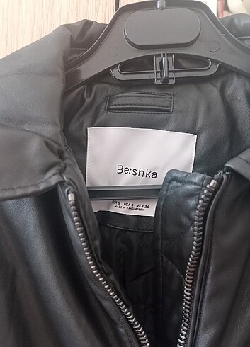 s Beden Bershka deri mont