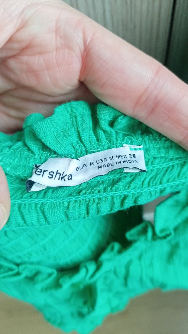 Yeşil Fırfırlı Mini Bustiyer - Görsel 2