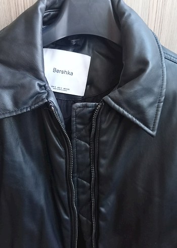 Siyah Deri Mont - Görsel 6