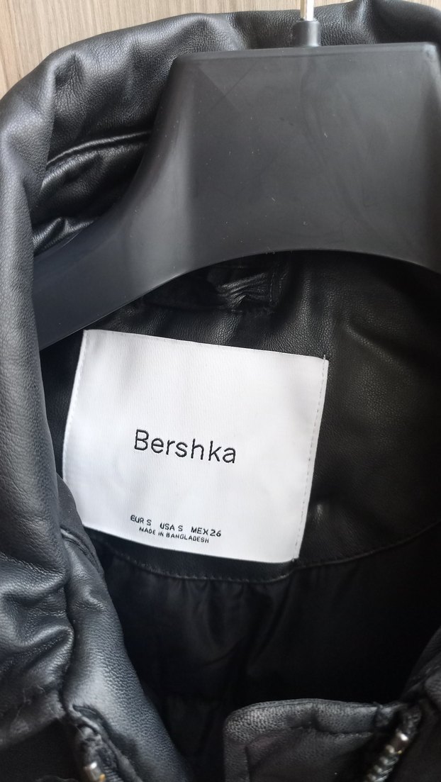 Siyah Deri Mont - Görsel 5