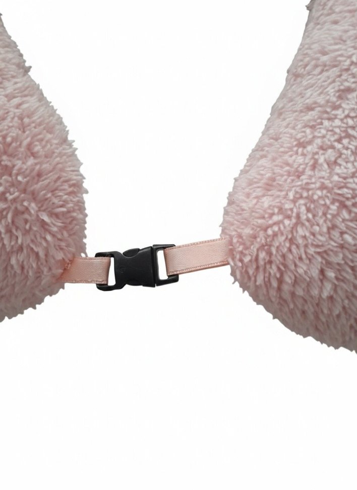 Pastel Pembe Boyun Destek Yastığı - Görsel 2