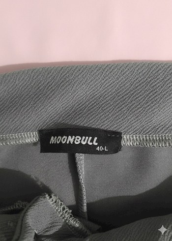 Gri Kadın çimalı kumaş pantolon - Görsel 5