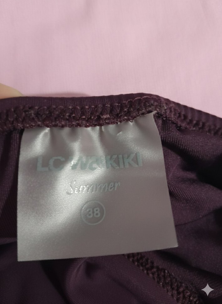 Fırfırlı İnce Askılı Mayo - Görsel 5