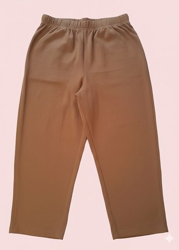 kiremit rengi Kadın Salaş Pantolon - Görsel 2