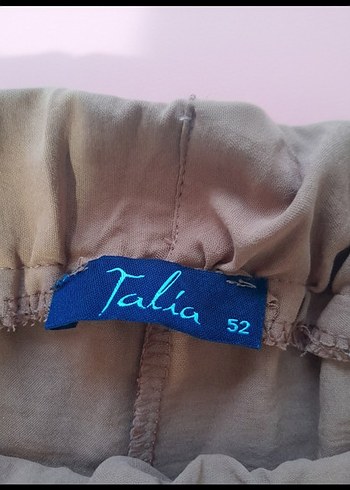 kiremit rengi Kadın Salaş Pantolon - Görsel 3