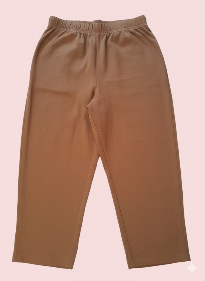 kiremit rengi Kadın Salaş Pantolon - Görsel 2