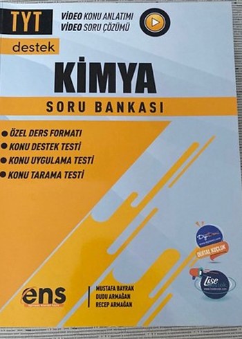 TYT Kimya Soru Bankası Video Destekli