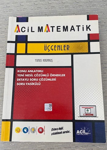 Acil Matematik Üçgenler Konu Anlatımlı Soru Fasikülü