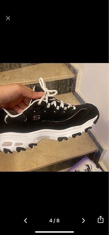 37,5 Beden Skechers spor ayakkabı