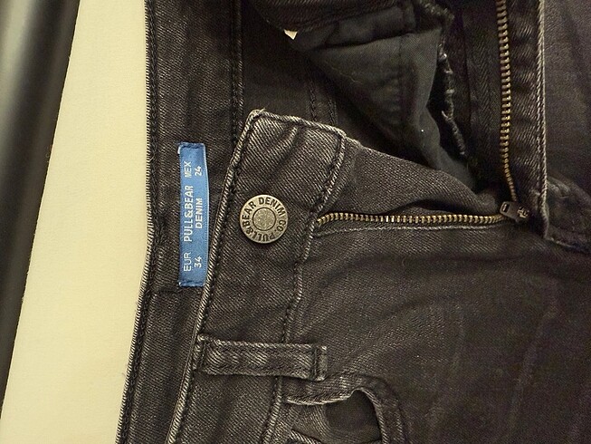 34 Beden siyah Renk Siyah jean