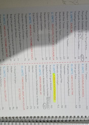  AYT Kimya Destek Serisi - Destek Defterim