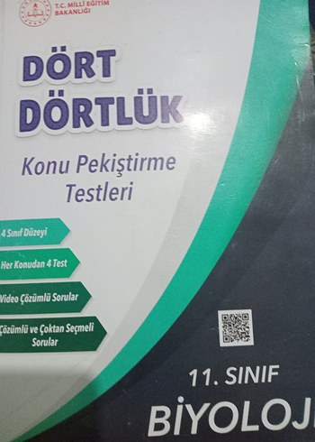 11. Sınıf Biyoloji Konu Pekiştirme Testleri