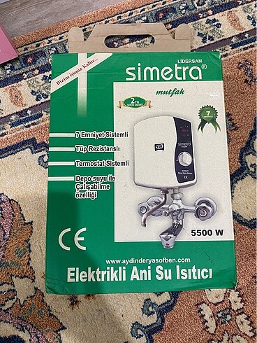 Elektrikli Ani Su Isıtıcısı