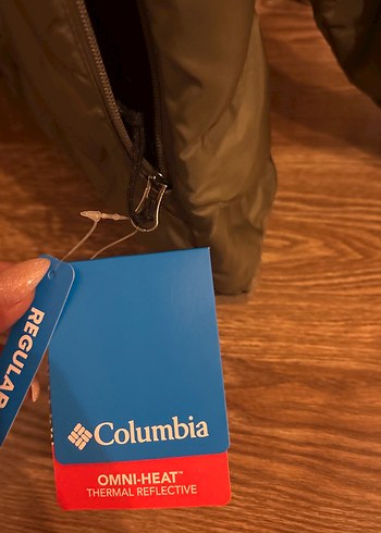 Columbia Erkek - Kız Koyu Yeşil  Fermuarlı Mont - Görsel 4