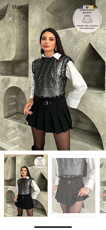 ZARA ŞORT ETEK