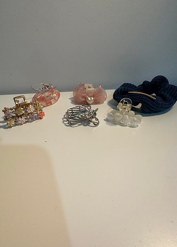 Boncuklu ve Örgü Kadın Saç Aksesuarları - Görsel 2