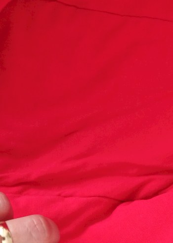 Kız Bebek Kırmızı Kürklü Desenli Tulumu - Görsel 4