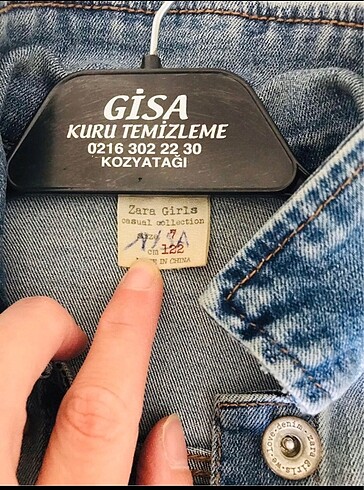 7 Yaş Beden mavi Renk Jean mont