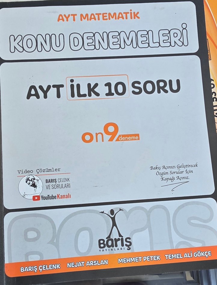 TYT-AYT çalışma kitapları - Görsel 3