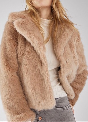 xs Beden Bershka peluş kürk