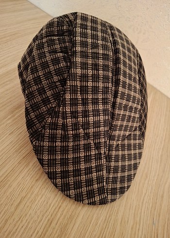 Kahverengi Ekose Erkek Şapka