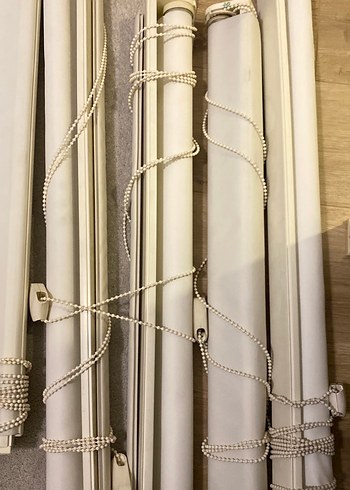 Krem rengi Modern Store Perde Seti - Görsel 2